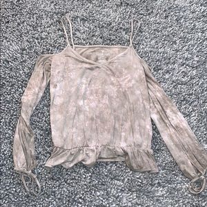 American Eagle off the shoulder shirt